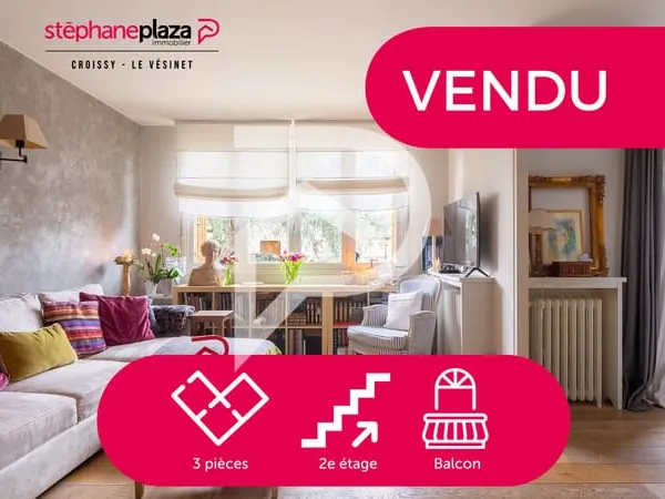 Appartement Le Vésinet Princesse - 3 pièce(s) 64 m2