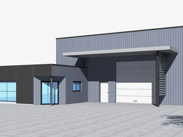 Immeuble industriel 3800 m²