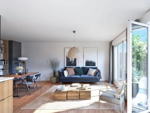 Appartement 3 pièces 56 m²