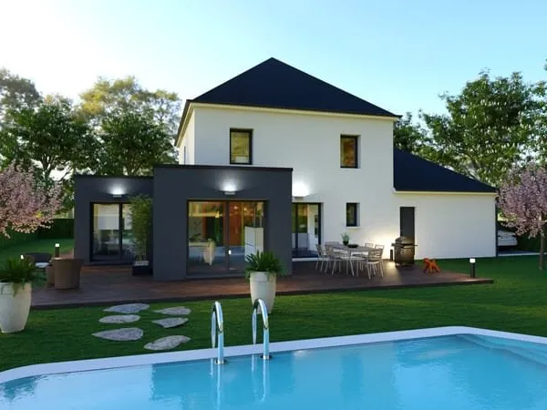 Terrain+Maison à Merceuil 4 chambres
