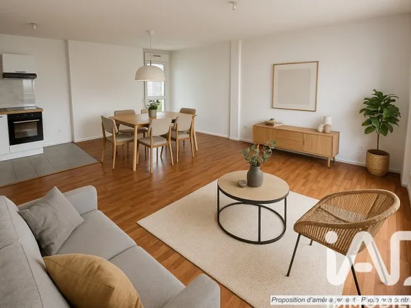 Appartement 3 pièces 74 m²