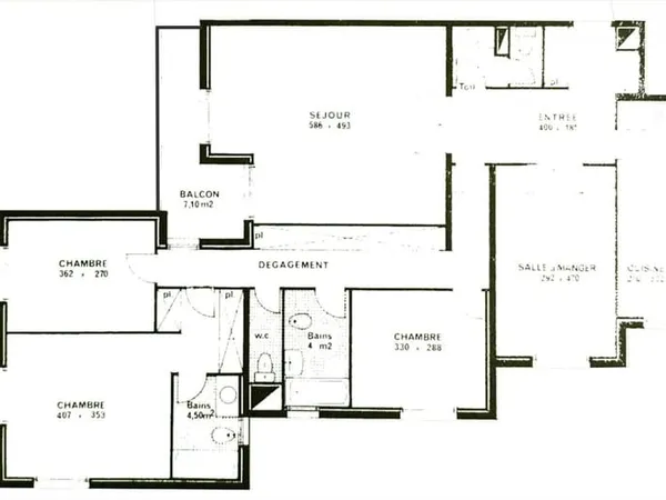 Appartement 5 pièces 126 m²