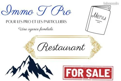 Restaurant 78 m² Saint-Jean-Saint-Nicolas