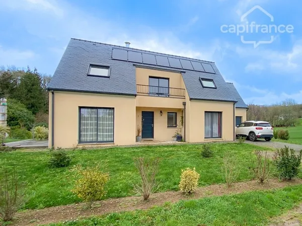 Maison contemporaine 2023 à vendre - 120 m² - 4 chambres - Terrain 1 725 m² - Port Folleux, Nivillac
