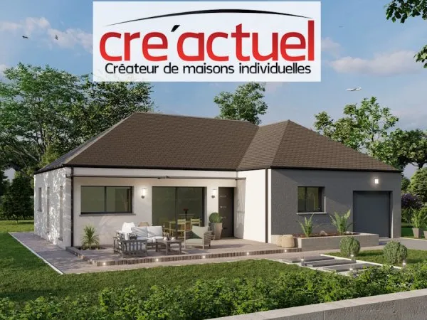 Terrain + maison 90 m²
