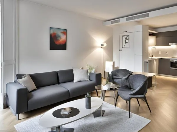 Studio 1 pièce 32 m²