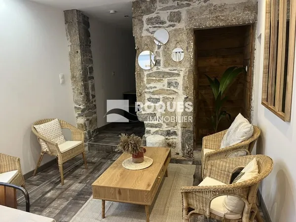 Appartement de type T2 meublé de 45m2 en souplex