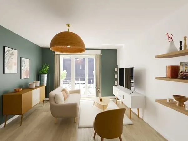 Appartement 3 pièces 66 m²