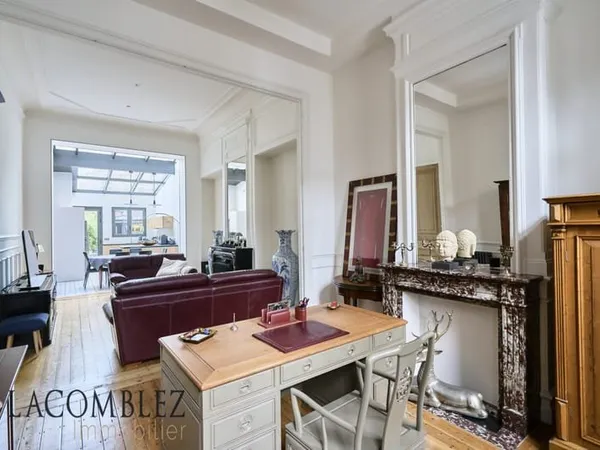 Lille vauban-Magnifique maison Bourgeoise de 217 m2 avec ja