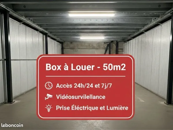 Garage/ Atelier/ Box/ Local 50m2
