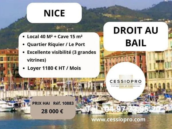 Local commercial 40 m²