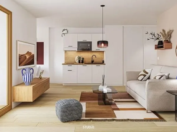 Appartement 1 pièce 21 m²