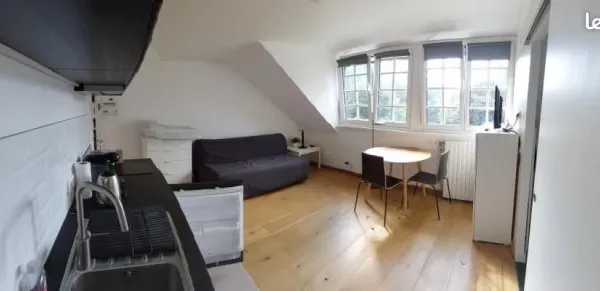 A louer Joli T1 meublé vue sur jardin Quartier du Quesne à Marcq-en-Baroeul