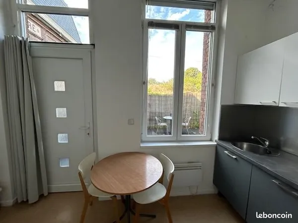 Loue T2 meublé à Saint André Lez Lille