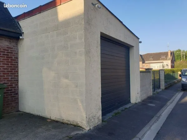 Terrain et garage