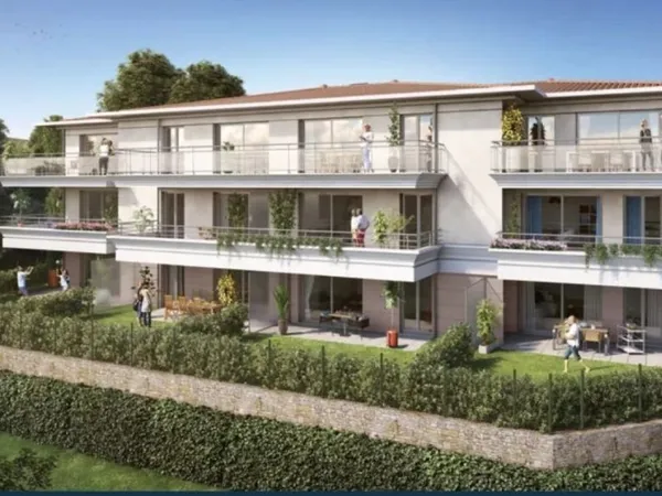 LE CANNET - APPARTEMENT T5 NEUF - VUE MER PANORAMIQUE