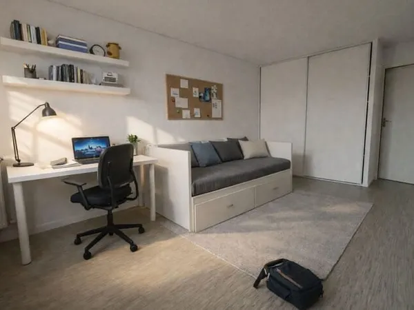Studio 1 pièce 30 m²