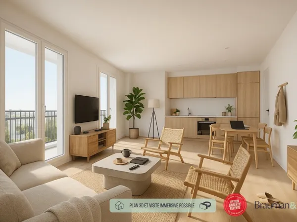 4 PIÈCES de 81m² + EXT(s) de 3m²