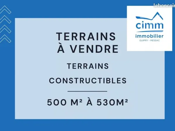 Terrain 500 m² Pipriac