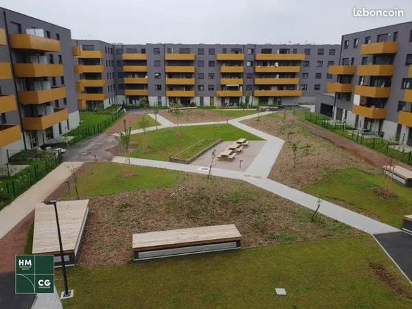 Appartement 2 pièces 38 m²