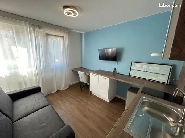 Studio meublé refait à neuf quartier paisible
