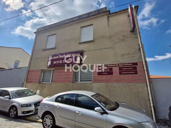 Immeuble MARSEILLE 13014 SAINTE-MARTHE Idéal investisseur Local 285 m² avec fort potentiel + terrain