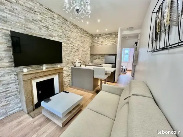 Appartement T2 entièrement refait à neuf vendu meublé / idéal investisseur