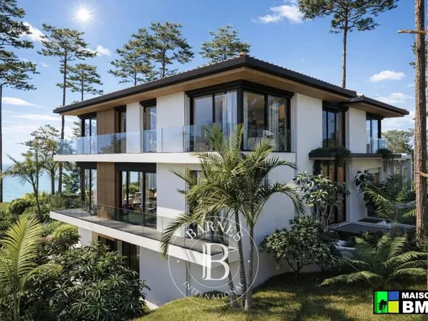 VILLA EN SECONDE LIGNE AVEC ACCÈS DIRECT À LA PLAGE, AU PYLA-SUR-MER