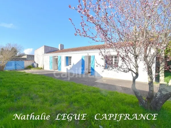 LA BARRE DE MONTS (85) VENDEE entre SAINT JEAN DE MONTS et NOIRMOUTIER , longère 86m²,3chambres,mais