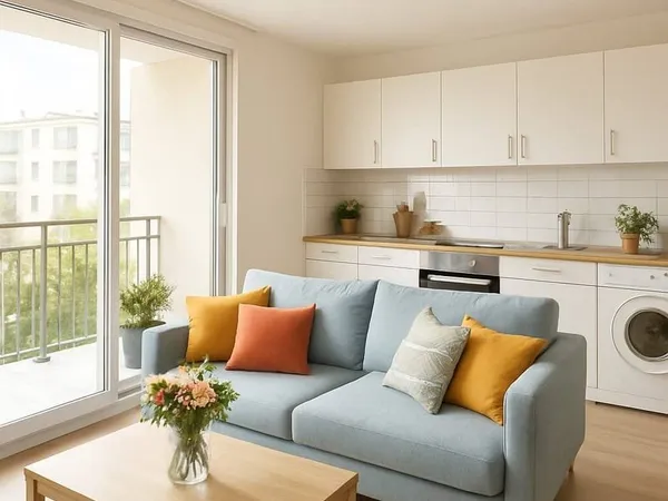 Duplex 2 pièces 46 m²