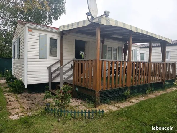 Mobil Home, 2 chambres, équipé, camping 3étoiles