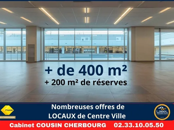 Fonds de commerce 200 m²