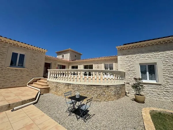 Sainte Cécile les vignes - Belle Villa avec vue sur le Mont