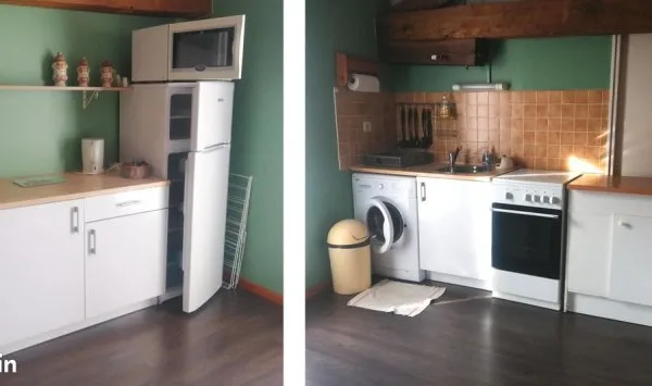 Location meublée T2 avec TOUTES CHARGES COMPRISES (eau, gaz cuisson et chauffage gaz, électricité)