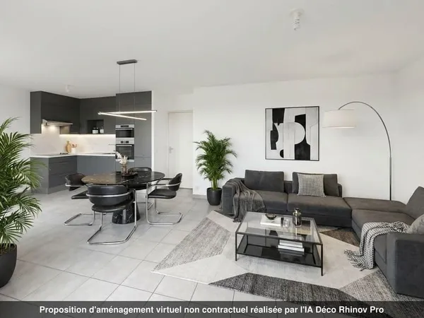 Appartement Rennes Type 3 avec garage à Beauregard