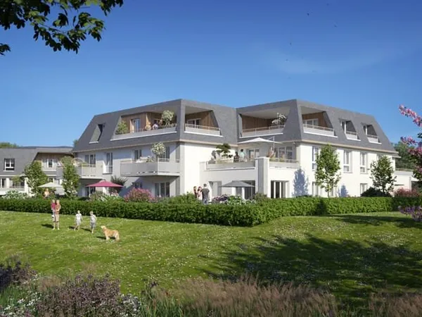 Belbeuf à l'entrée des bois de Roquefort