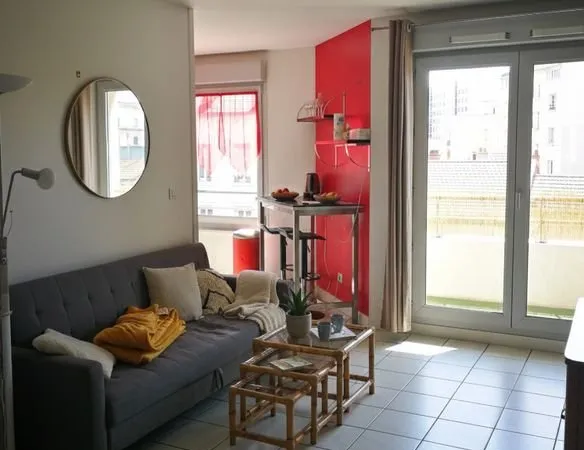 T3 meublé - Rue du Repos, LYON 7E