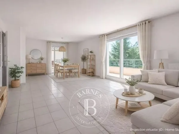 Ecully - Appartement toit terrasse de 130 m² - 3 chambres - Garage double