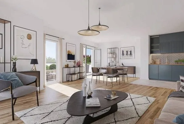 Appartement 2 pièces 44 m²