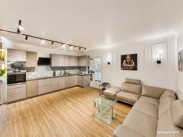 COLOCATION MEUBLÉE HAUT DE GAMME PROCHE DE PARIS · MANTES-LA-JOLIE (78) 120 m² rénové · Gare à 5 min
