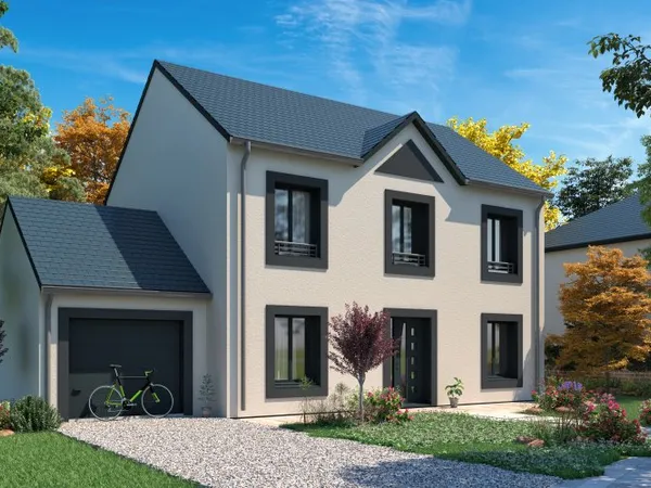 Terrain + maison 123 m²