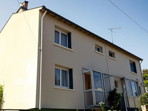 Maison de ville 5 pièce(s) + véranda - 3 chambres et sous sol total - 85m2 carrez et atelier:dépndan