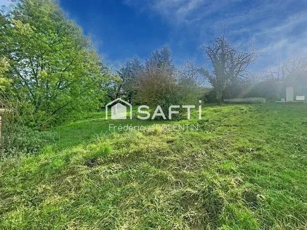 Terrain de 1020 m2 en position dominante