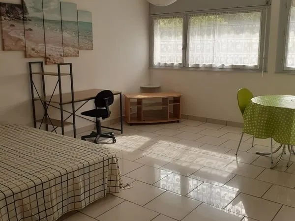 Grand studio meublé