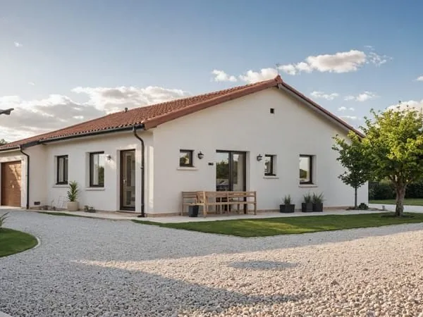 Maison de plein pied, 87m2 hab