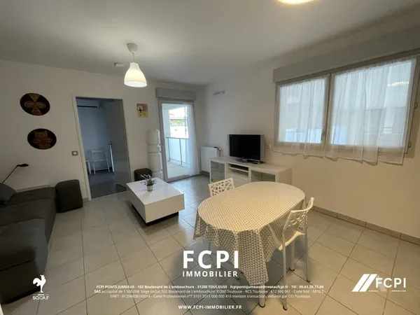 Appartement 2 pièces - 43m2 - TOULOUSE PONTS JUMEAUX