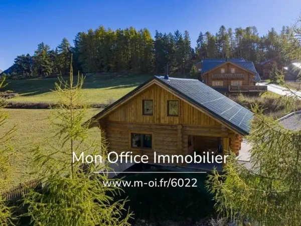 Référence : 6022-EBO - Chalet style canadien de 150 m2 à la Joue du Loup