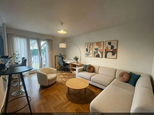 Appartement 3 pièces 61 m²