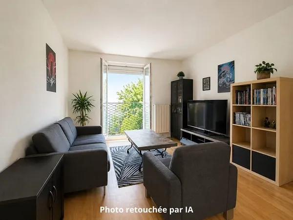 Appartement T3 lumineux avec place de parking et cave à Melun