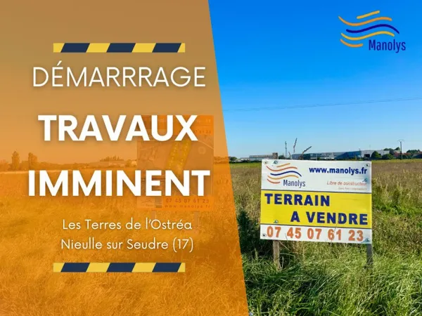 Terrain en lotissement 300 m²